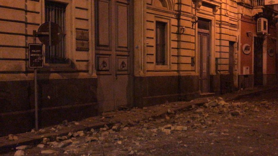 Efekt tąpnięcia w Katanii