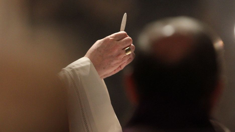 Ksiądz nie krył wzruszenia