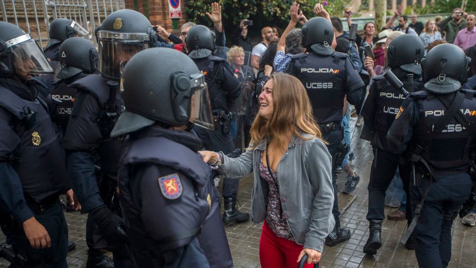 Aż 844 osoby zostały ranne w starciach w czasie referendum niepodległościowego w Katalonii