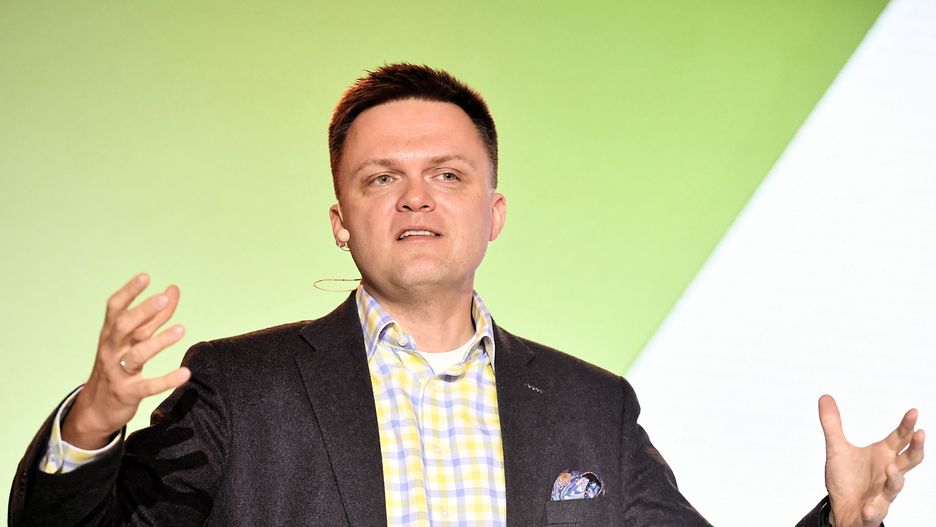 Hołownia skrytykował wystąpienie premiera Morawieckiego na Jasnej Górze.