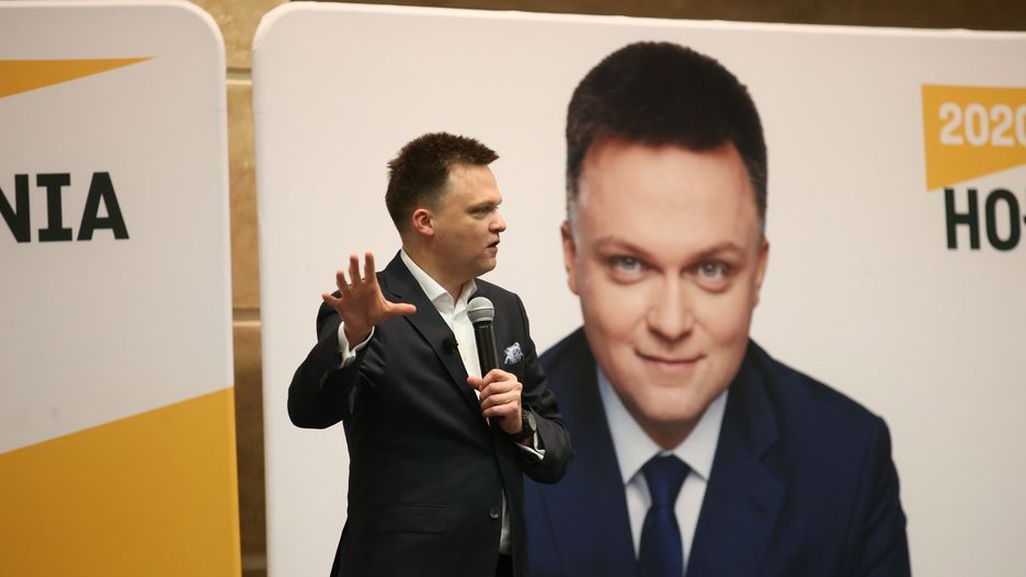 Koronawirus. Wybory prezydenckie. Szymon Hołownia uważa, że do urn pójdziemy jesienią