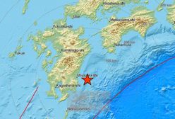 Trzęsienie ziemi na wyspie Kiusiu w Japonii