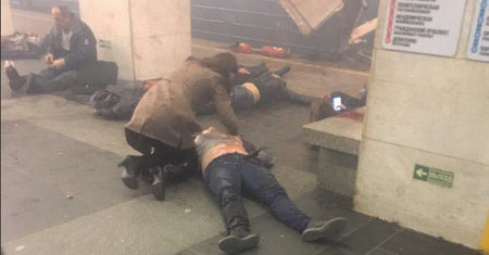 Wybuch w Sankt Petersburgu. 10 osób nie żyje
