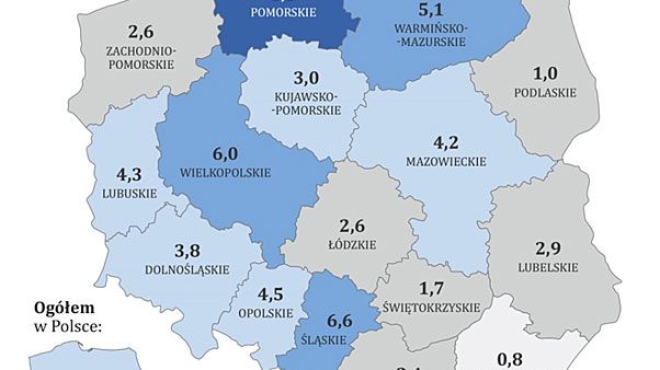 Pomorze to region Polski, gdzie najwięcej osób uchyla się od szczepień