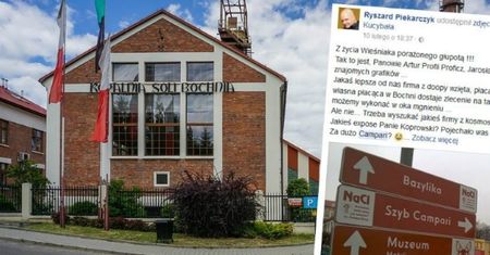 Co za wpadka w Bochni. Pomylili nazwę historycznego szybu z alkoholem