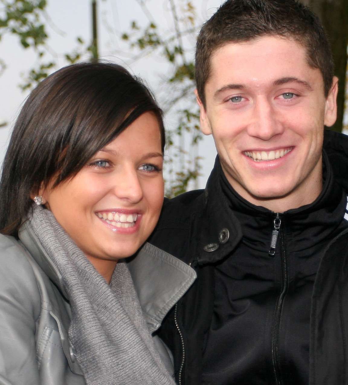 Pierwsza sesja Lewandowskich