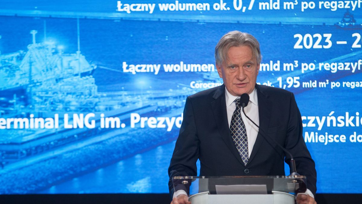 Na czele PGNiG stoi prezes Piotr Woźniak.