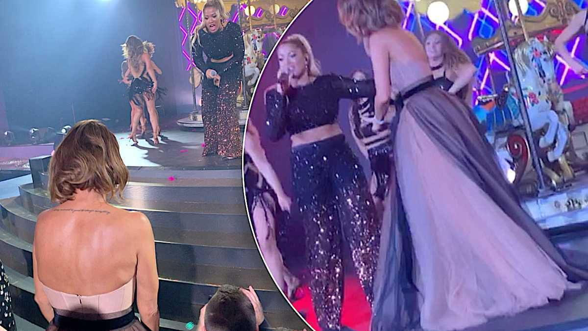 Bal TVN 2019: Edyta Górniak nieoczekiwanie weszła na scenę podczas występu Patricii Kazadi i… Co tam się działo! [WIDEO]