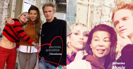 Edyta Górniak SPOTKAŁA Miley Cyrus i Cody'ego Simpsona. Fani podpuszczają: "A może jakiś DUET?" (FOTO)