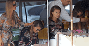 Edyta Górniak i Joanna Krupa na lunchu w Beverly Hills. Towarzyszył im producent najpopularniejszych programów!