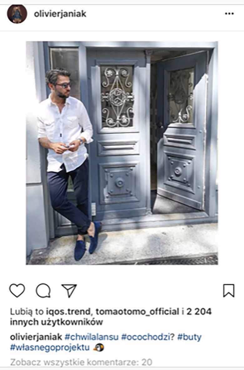 Olivier Janiak zdecydował się na IQOS