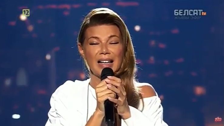 Edyta Górniak w białoruskiej telewizji