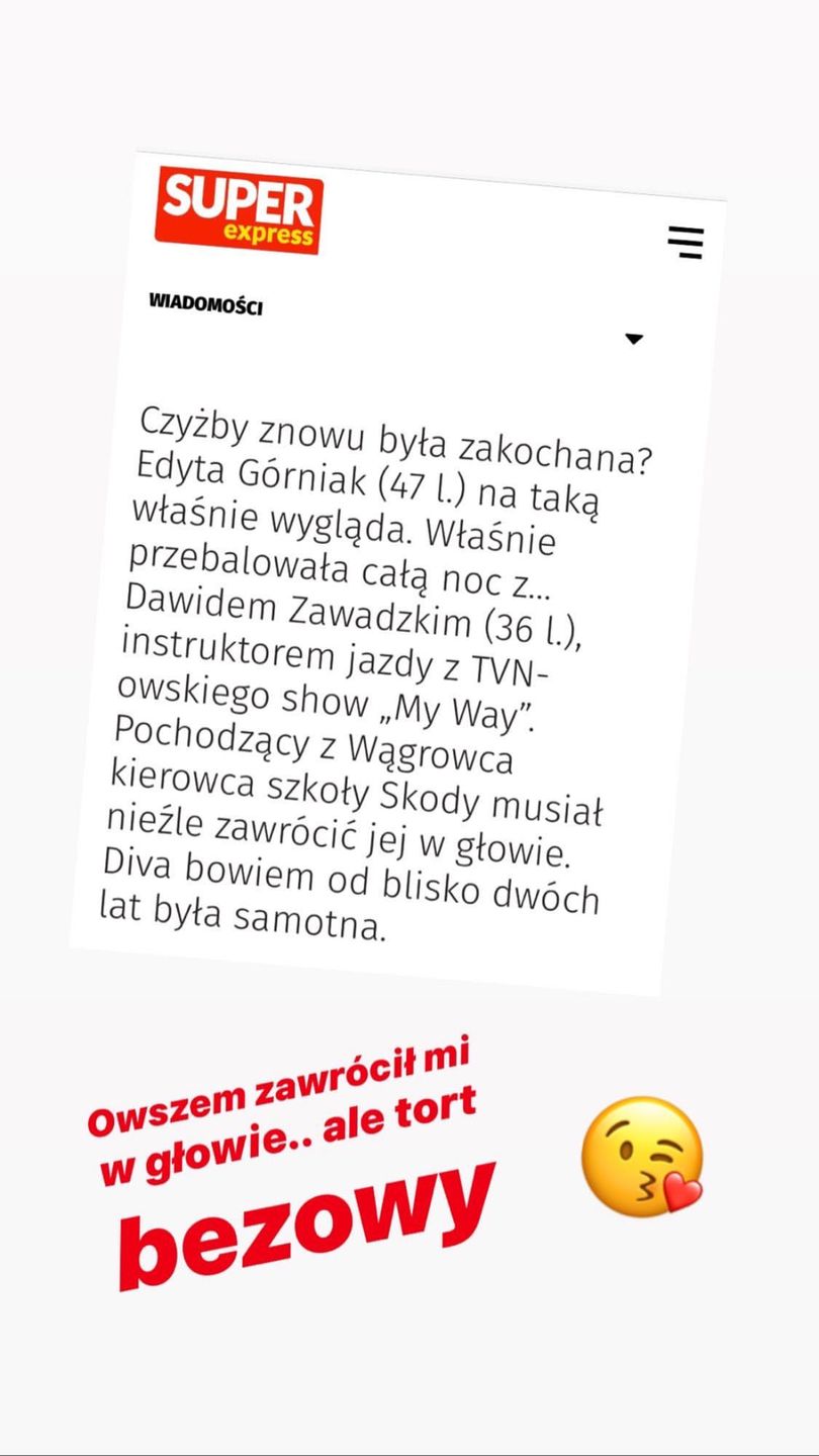 Edyta Górniak zdradziła, co zawróciło jej w głowie