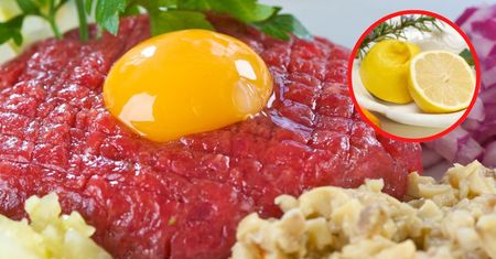 Co zrobić, żeby tatar nie ciemniał? Wystarczy kilka kropli niepozornego produktu