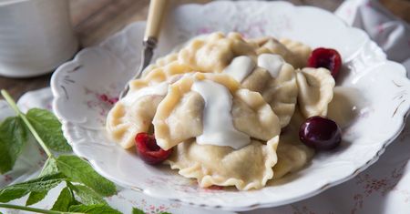 Pierogi z wiśniami. Przepis z 1895 roku