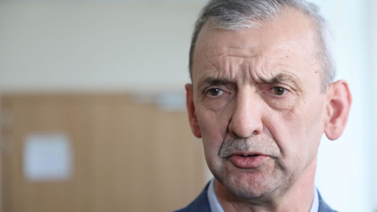 Przewodniczący ZNP Sławomir Broniarz. 