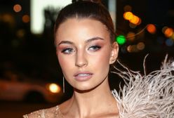 Julia Wieniawa z nogą w gipsie. "Takie przygody"