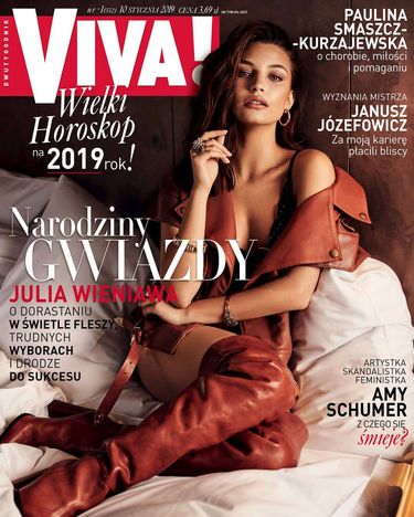 Julia Wieniawa na okładce magazynu Viva! – wywiad, w którym skomentowała rozstanie z Antkiem Królikowskim