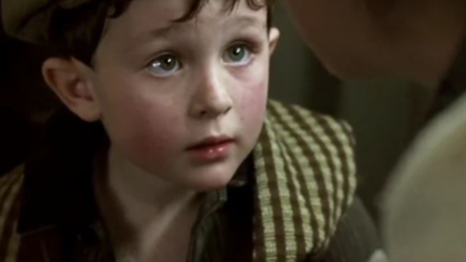 Screen z filmu "Titanic".