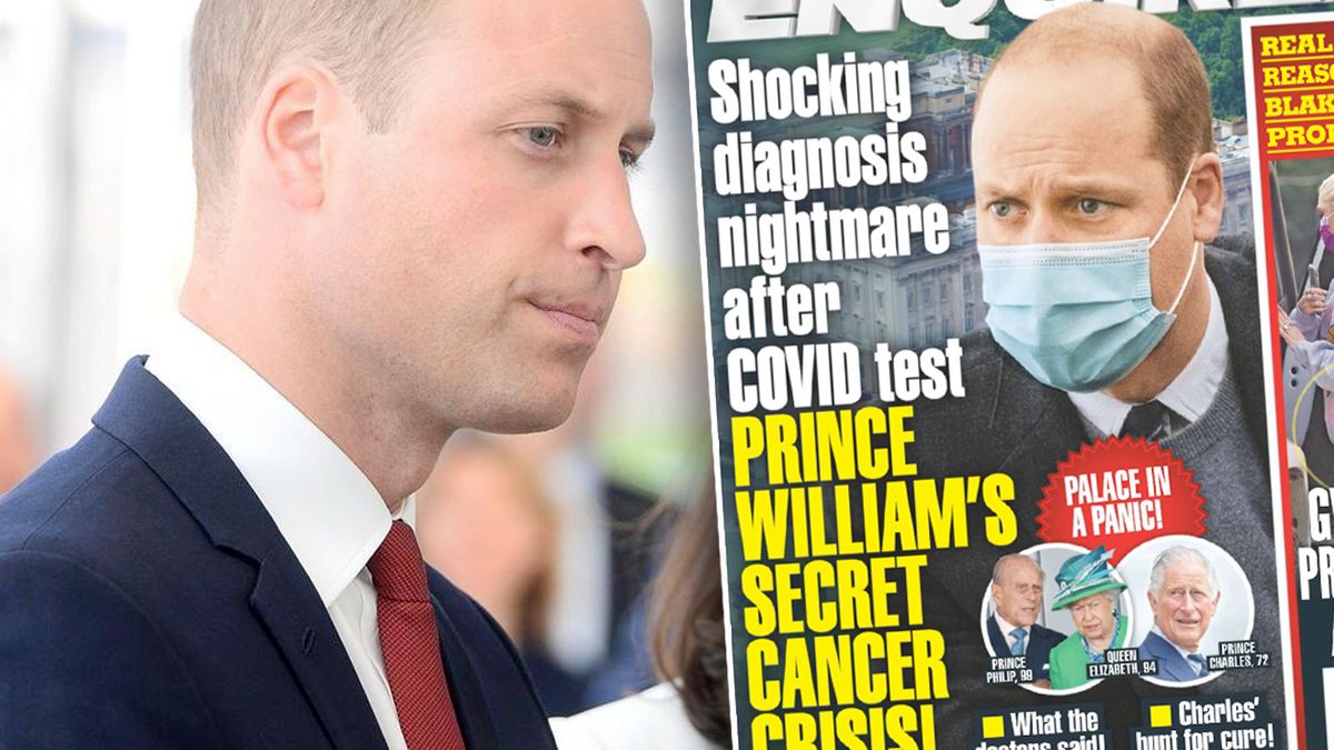 Tabloid ogłasza, że książę William ma podejrzenie nowotworu. "Pałac w panice"
