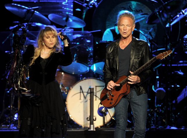 of Fleetwood Mac performs at The Staples Center on July 3, 2013 in Los Angeles, California. 