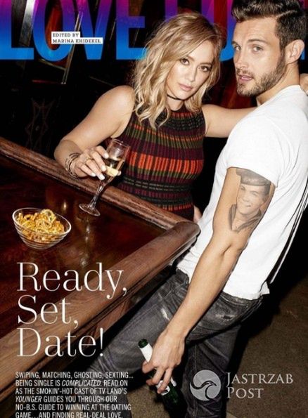 Nico Tortorella i Hilary Duff w serialu "Younger" (Instagram Nico Tortorella)