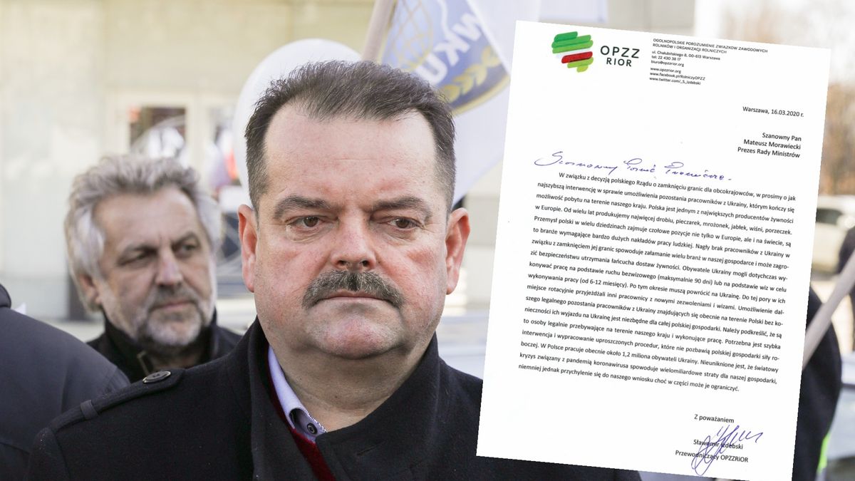 Apel rolniczego związku do premiera ws. Ukraińców w Polsce