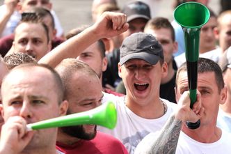 Protest górników. Domagali się podwyżek