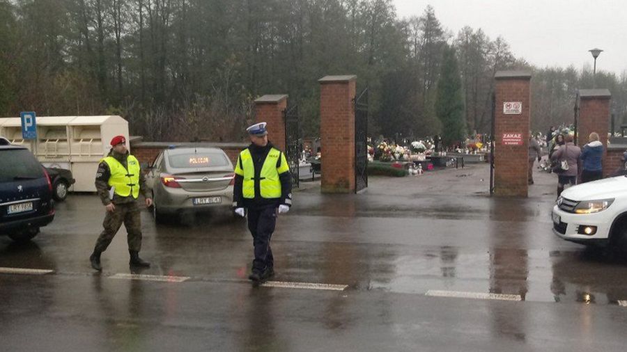 Policję na drogach wspierała Żandarmeria Wojskowa