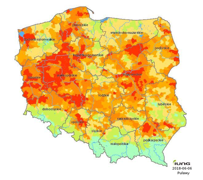 Susza rolnicza stwierdzona w Polsce. Upalny kwiecień i maj zrobiły swoje