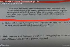 Uczniowie technikum musieli rozwiązać skandaliczne zadanie. W sieci wrze