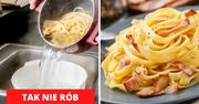 Nie odcedzaj makaronu na sitku. Większość z nas popełnia ten błąd nagminnie