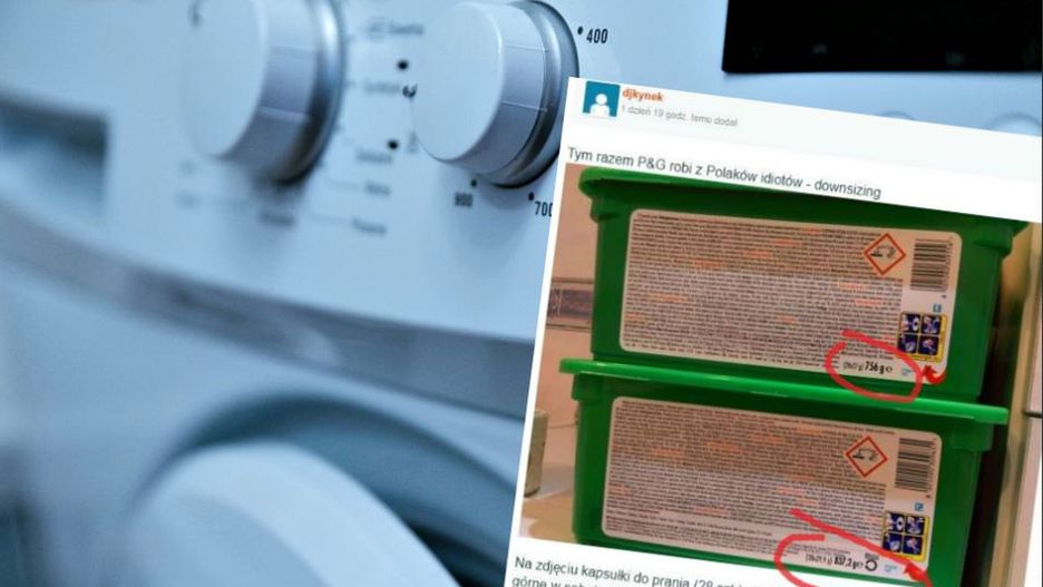 W obu opakowaniach po 28 kapsułek, a jednak waga jest inna