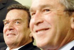 Schroeder ostrzega Busha przed kolejną wojną