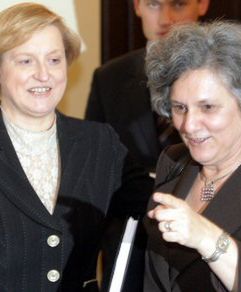 Anna Fotyga spotkała się z szefową węgierskiego MSZ