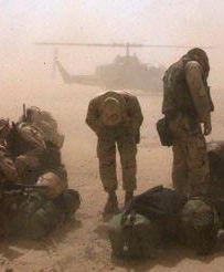 Amerykanie prą na Bagdad, Irakijczycy stawiają opór