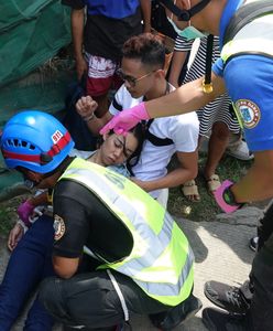 Silne trzęsienie ziemi na Filipinach. Ludzie w popłochu wybiegali na ulice