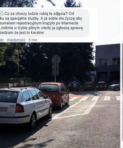 Zaparkowała na ścieżce rowerowej i trafiła do internetu. Teraz grozi rowerzystom zemstą