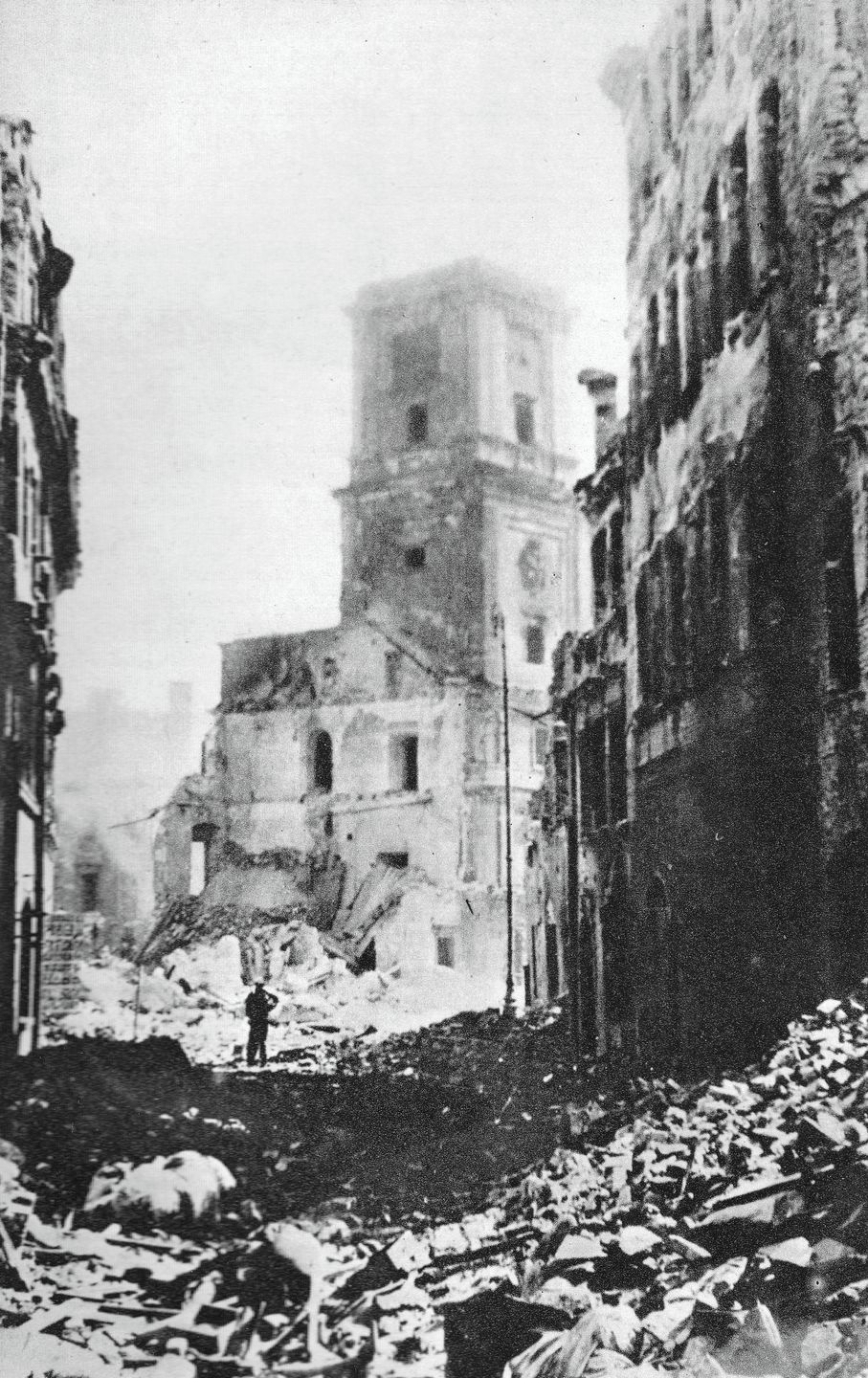 Ulica Świętojańska, widok na Zamek Królewski