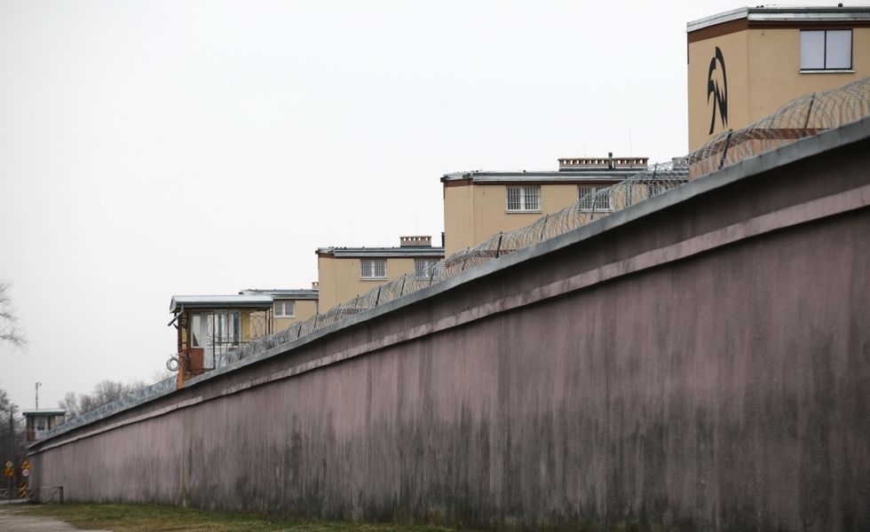 Warszawa, 10.01.2018. Zakład Karny Warszawa-Białołęka (fot. Leszek Szymański/PAP) 