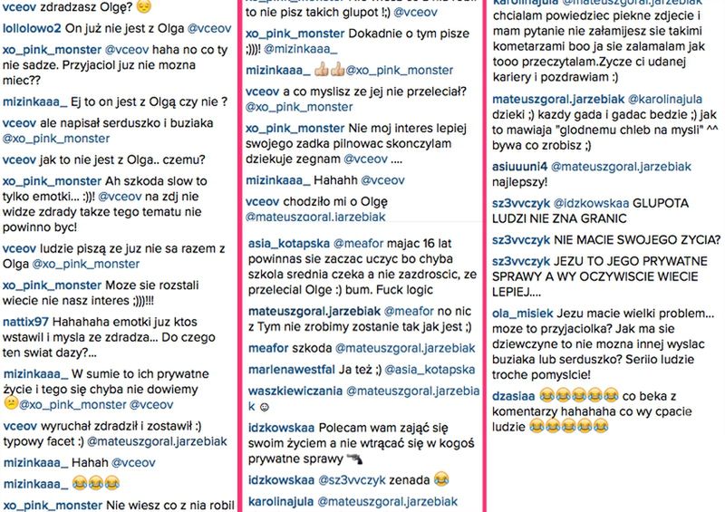 Góral i Aleksandra Wieczorek są parą? Na Instagramie Mateusza Jarzębiaka zrobiło się gorąco