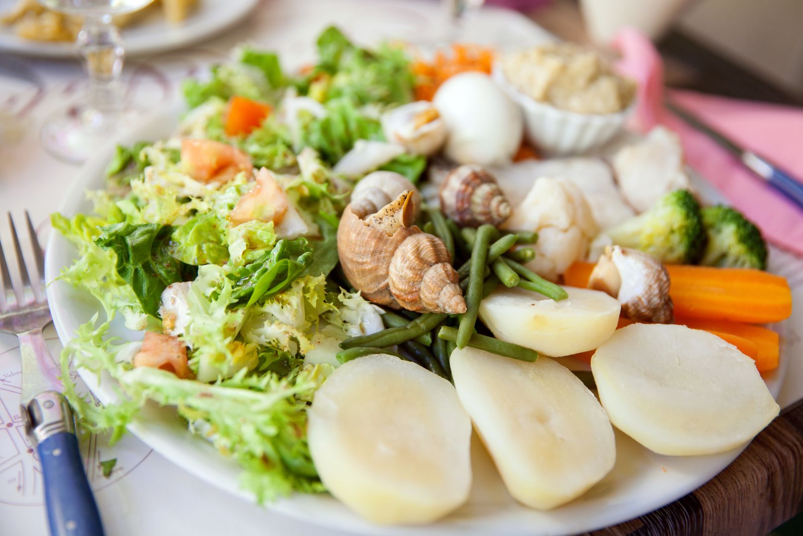 traditional Provencal dish - Aioli 