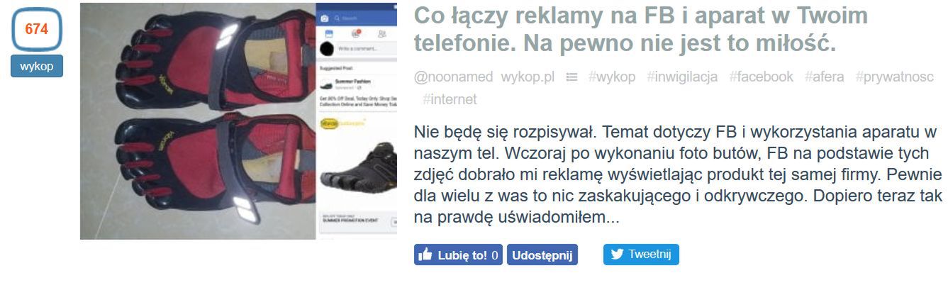 Screen z Wykop.pl 