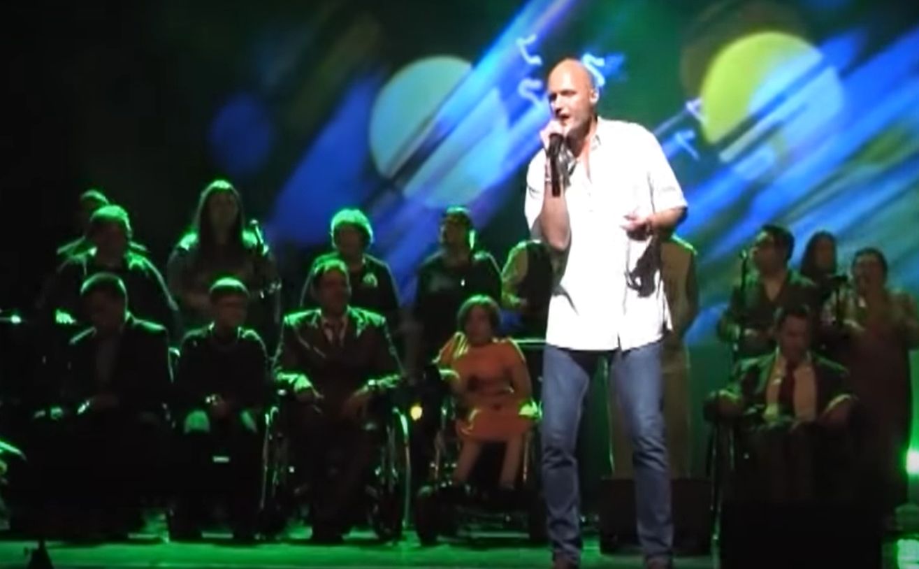 Krzysztof Krawczyk Junior na scenie