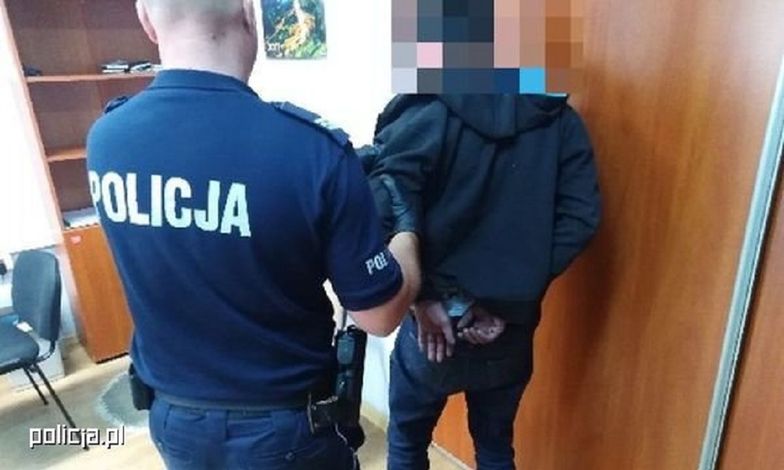 Dolny Śląsk. Policjanci uratowali 33-latka. Teraz trafi do więzienia