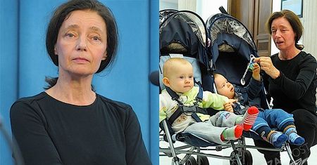 Barbara Sienkiewicz zabrała bliźnięta do Sejmu! Najstarsza matka w Polsce apelowała o pomoc [GALERIA]