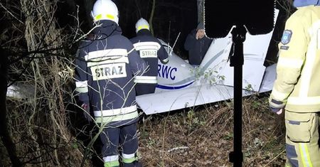 Awaryjne lądowanie lekkiego samolotu na Mazowszu