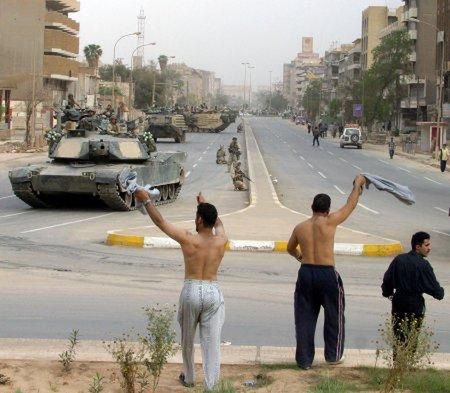 Wielkie plądrowanie w Bagdadzie - reżim Saddama bliski upadku