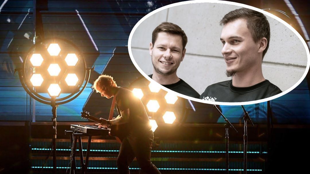 Założyciele Portman Lights – Dominik Zimakowski i Łukasz Sztejna – oświetlali m.in. koncert Eda Sheerana.