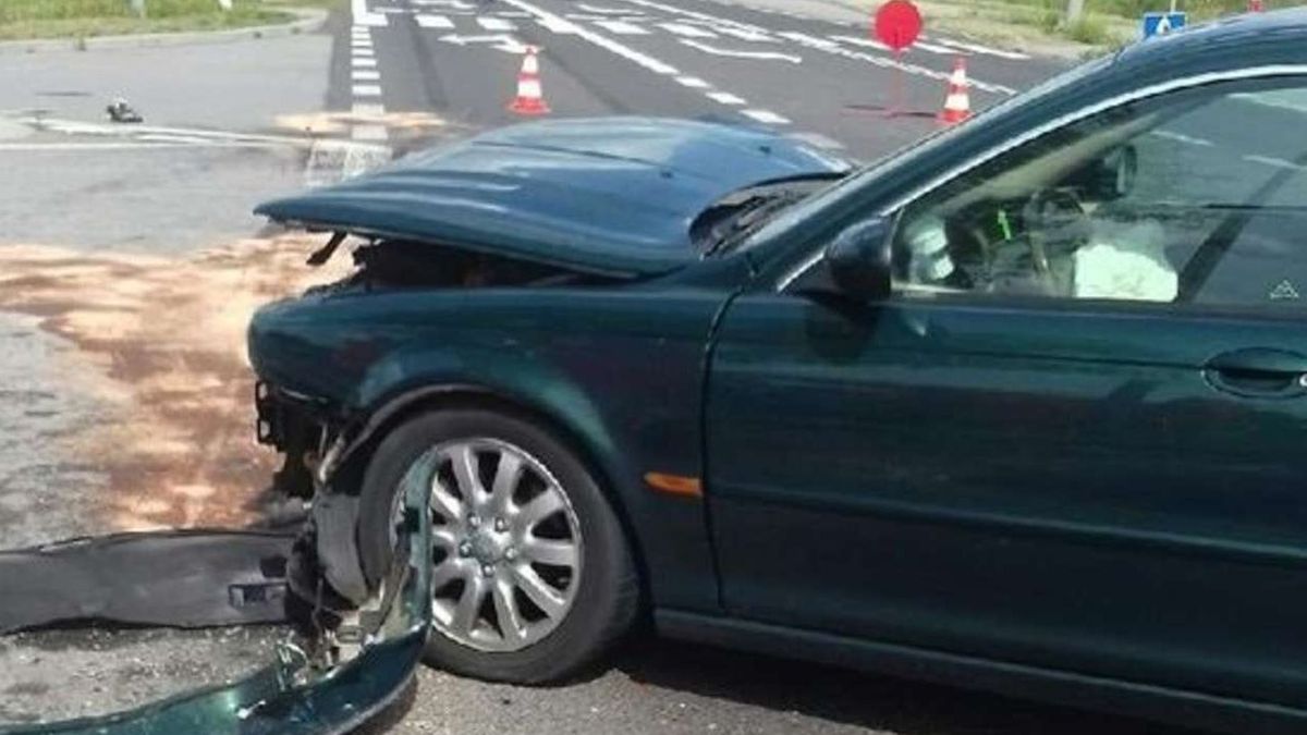 Zdjęcie z miejsca zdarzenia